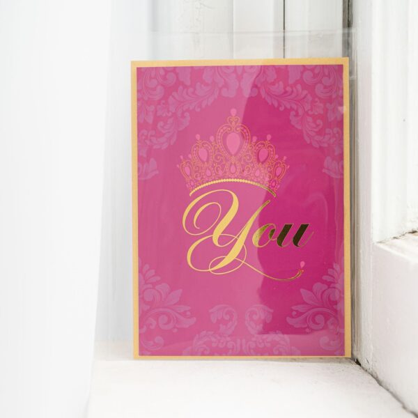 Party of <b>ONE</b> Greeting Card <b>(Crown)</b>